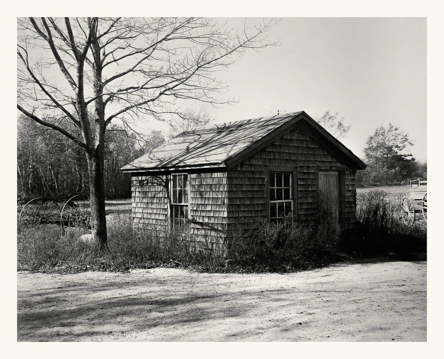  Photograph No. PC 413. “Photograph surveying shacks and shanties that were vacated and subsequently removed prior to the construction of the Cohasset Naval Ammunition Depot Annex.” &nbsp;c. 1930; Records of Naval Districts and Shore Establishments, 
