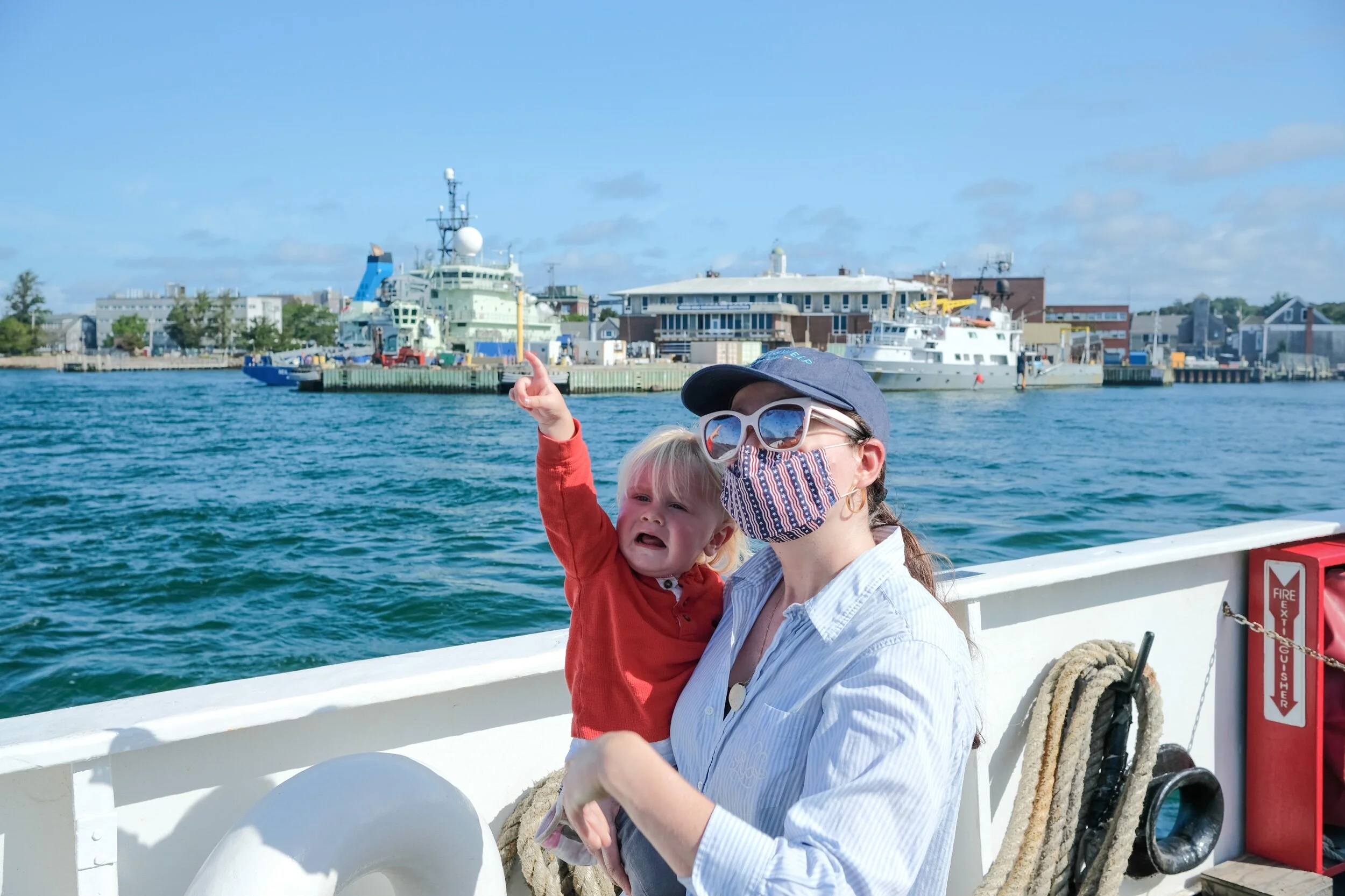 Sasha and Jones on the freighter