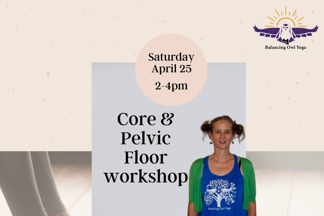 Core &amp; Pelvic Floor- 4/25