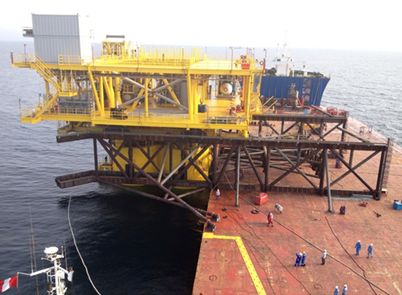Torre Flotante en Campo CX-15