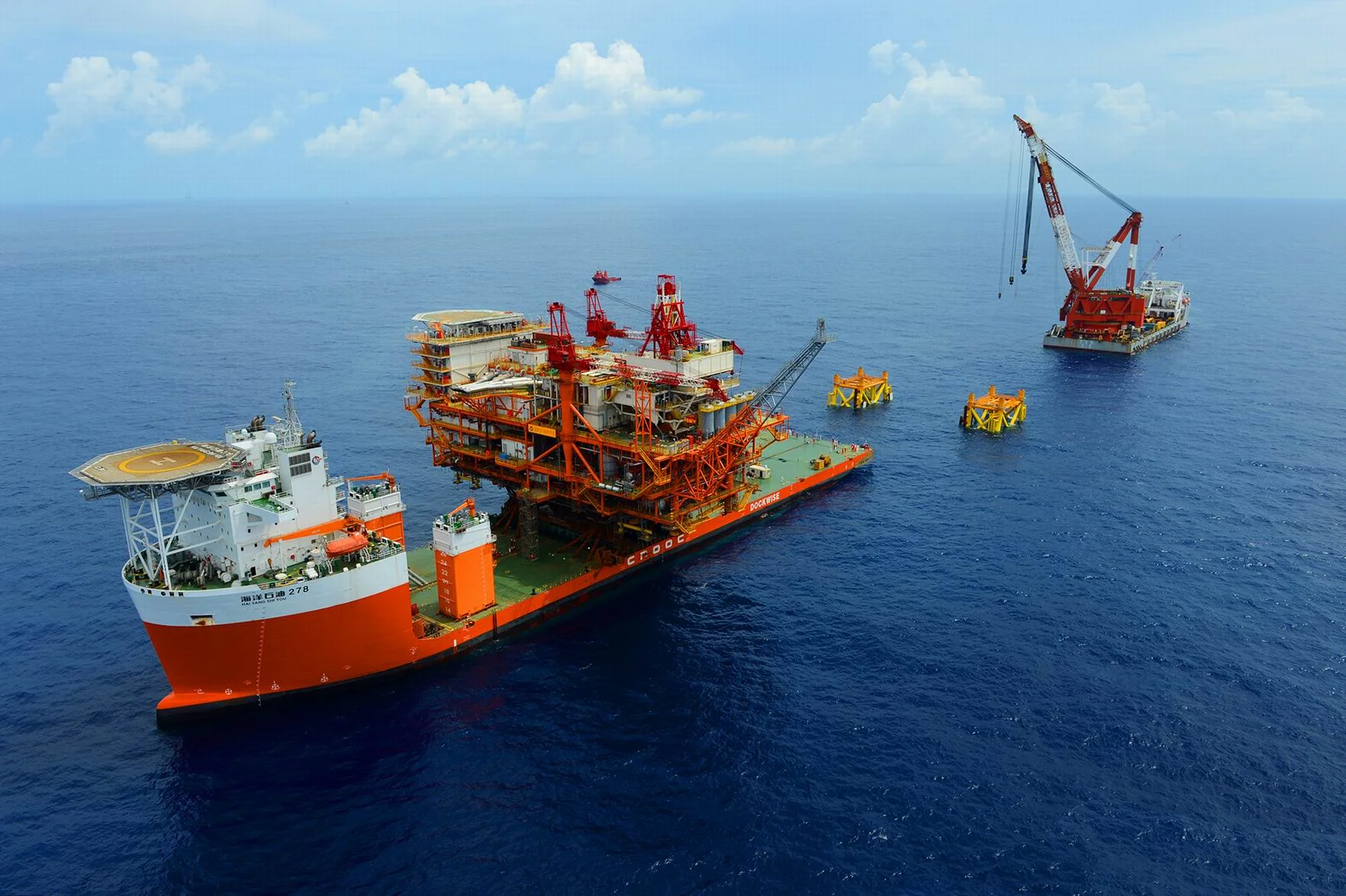 Floatover Installation — OffshoreTech, LLC