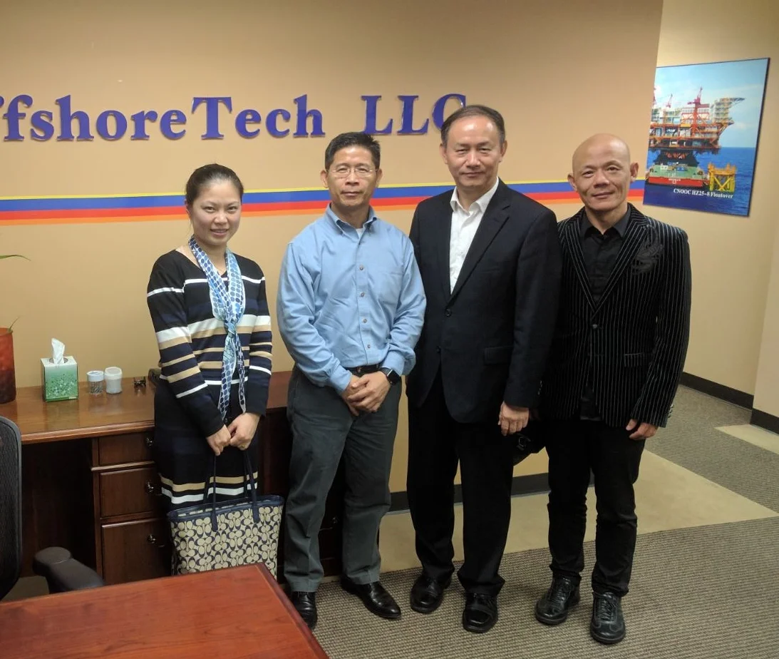 Shanghai Maritime University visits OTL Houston 