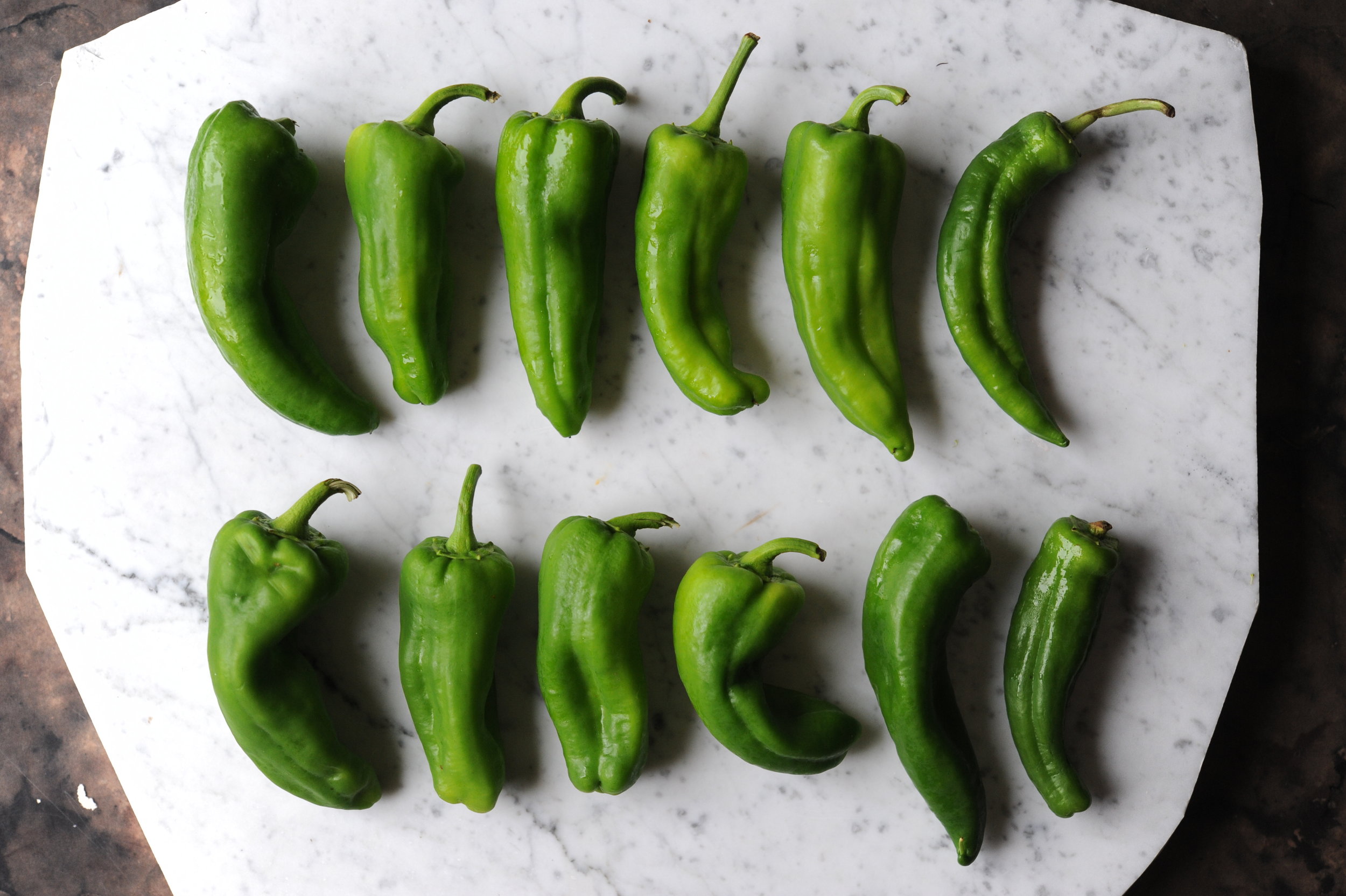 'Anaheim' peppers