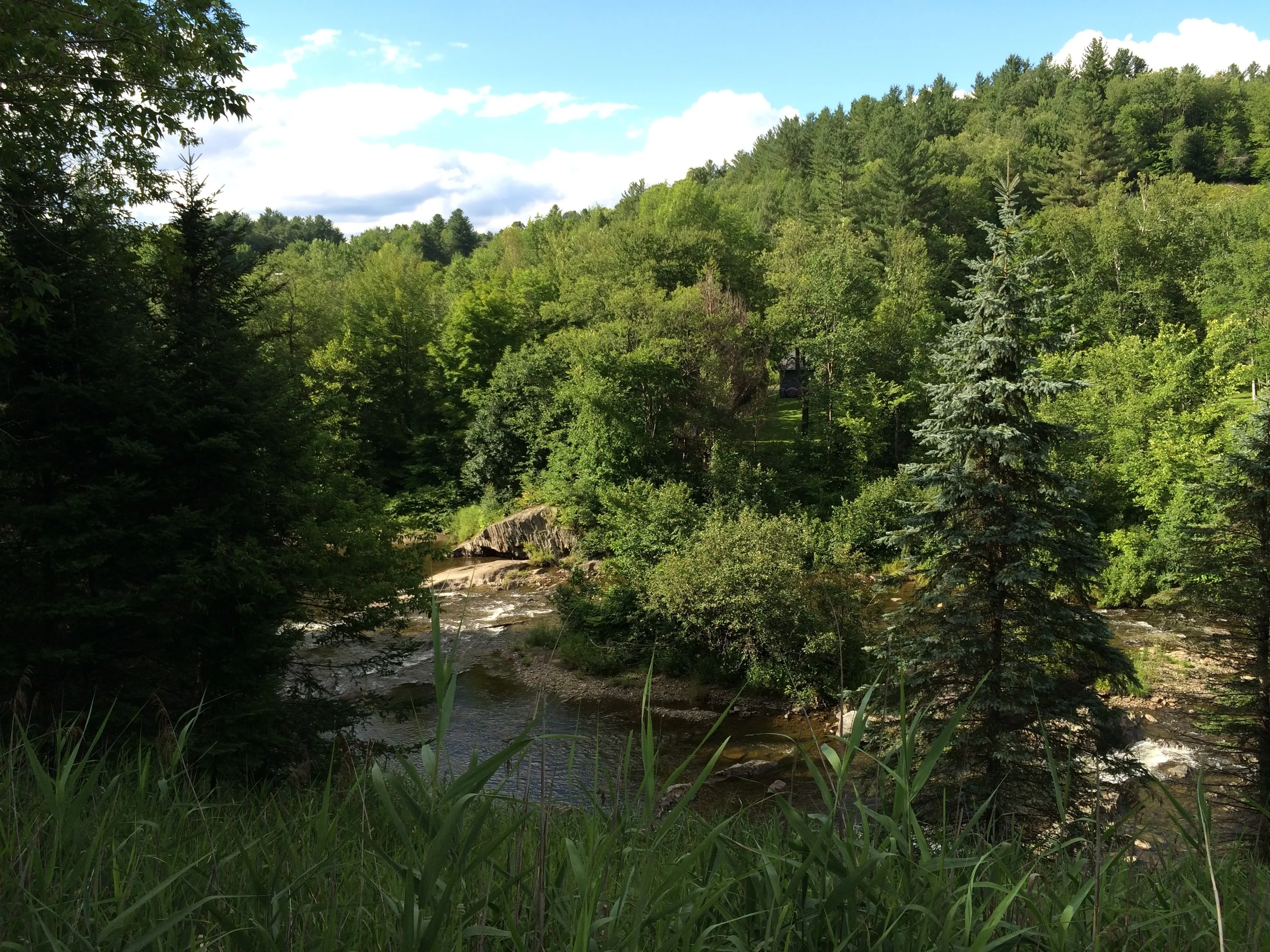 View of the Gihon River.