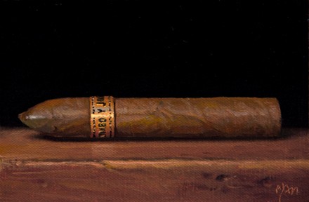 Romeo y Jultill Sieta Cigar, by Abbey Ryan