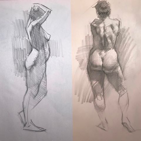 Figure Studies by Kevin Wueste