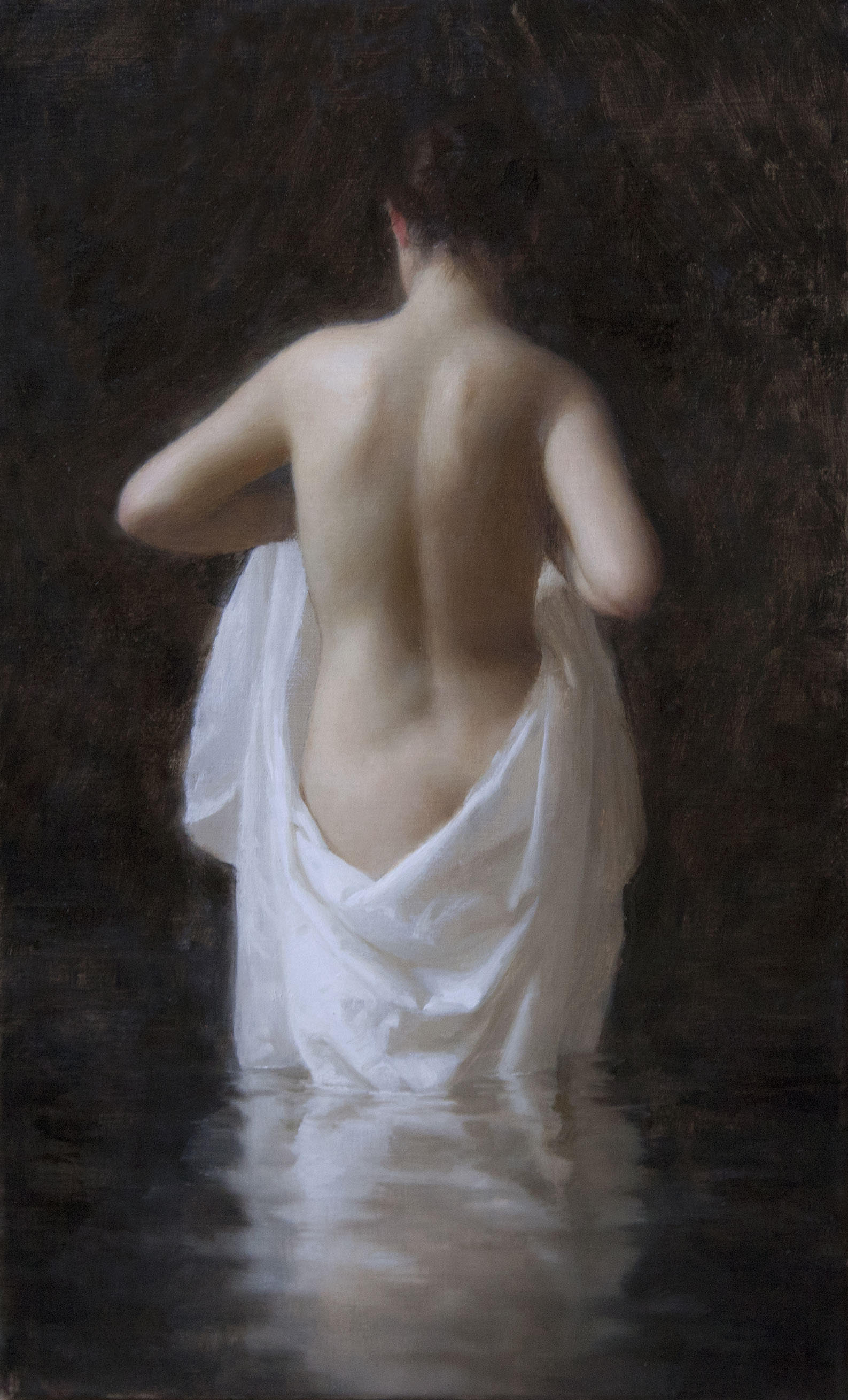 Bather, 16 x 10, by Joshua LaRock