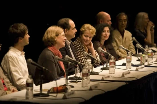 Panel discussion with Mason Bates, Margaret Brouwer, Behzad Ranjbaran, Marin Alsop, Elena Kats-Chernin, Michael Daugherty, Shuko Mizuno and Tina Davidson