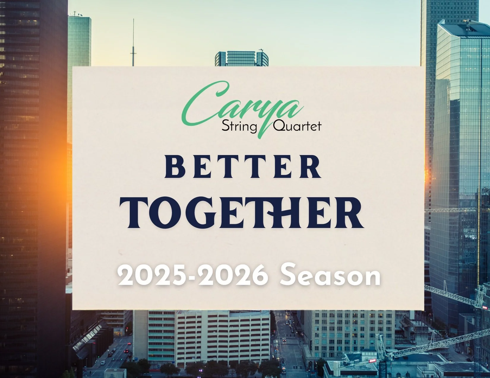 Carya String Quartet plays "Demeter Prelude"