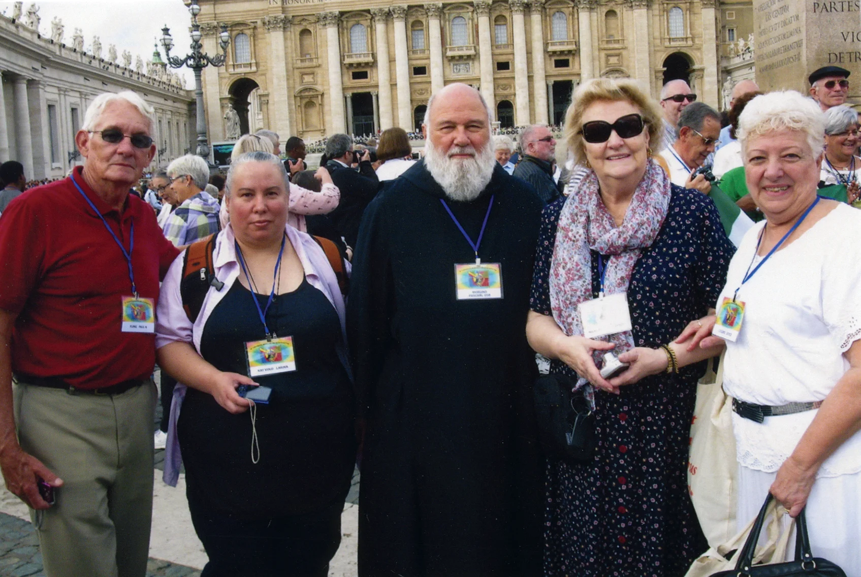 Fr. Paschal and Oblates of Saint Benedict during the Oblate Congress in Fall 2013