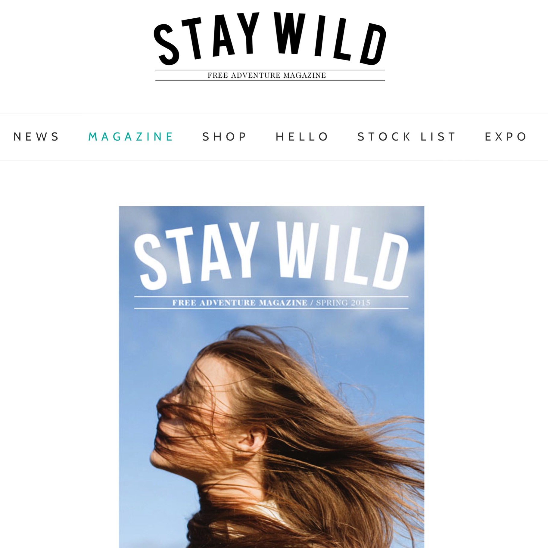 stay wild magazine | dome sweet dome | spring 2015.