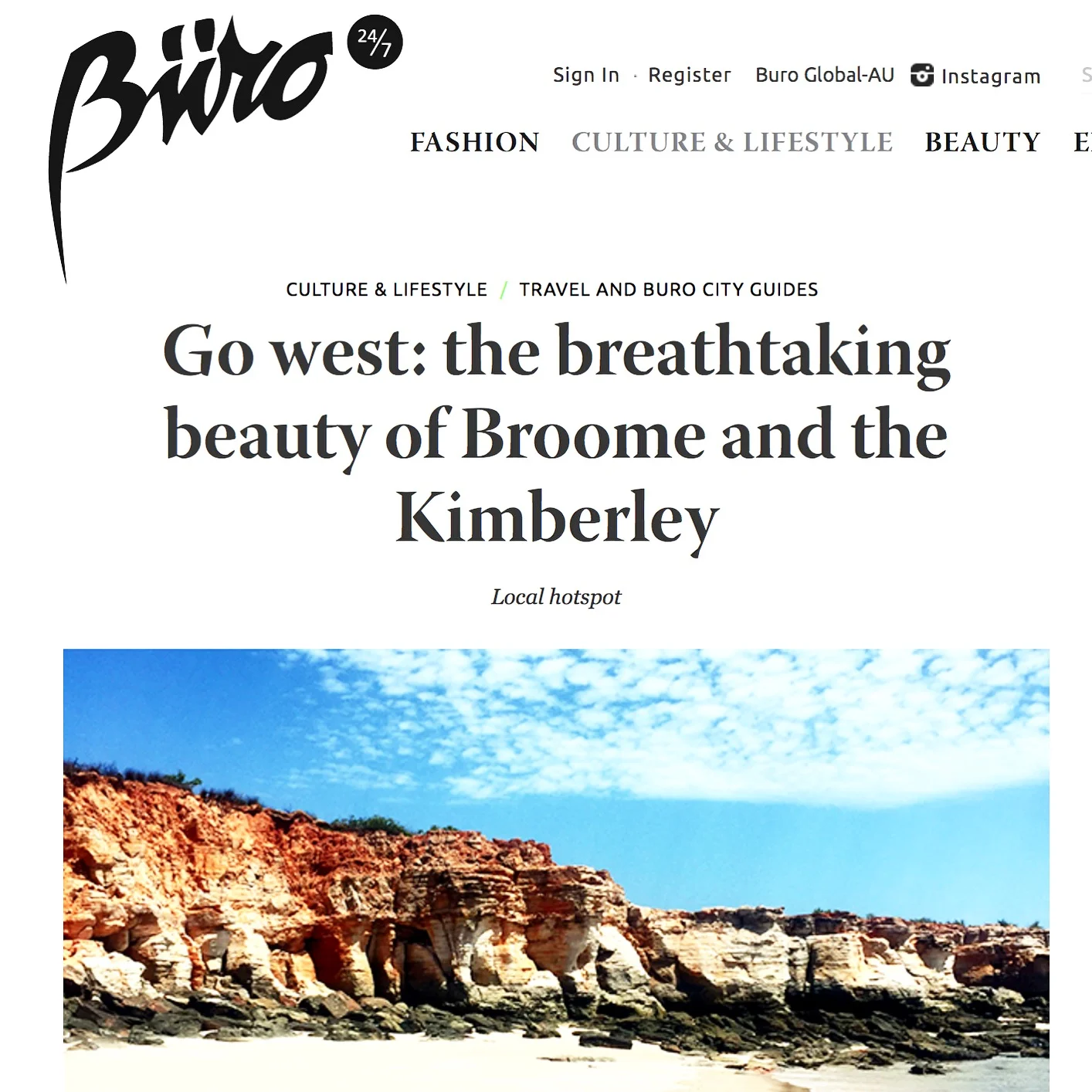 buro247 | broome + the kimberley | november 2015.