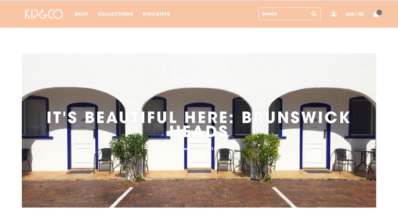 Kip & Co | A guide to Brunswick Heads | February 2017.
