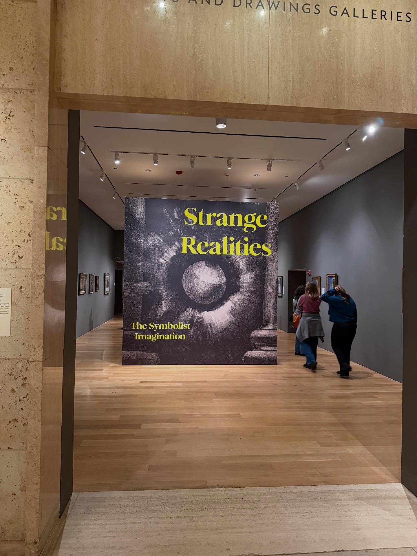 The &ldquo;Strange Realities&rdquo; exhibition @artinstitutechi is an incredible look at the symbolist period from the late 1800&rsquo;s featuring Munch, Van Gogh and others. #artinstitutechicago #vangogh #edvardmunch #symbolists