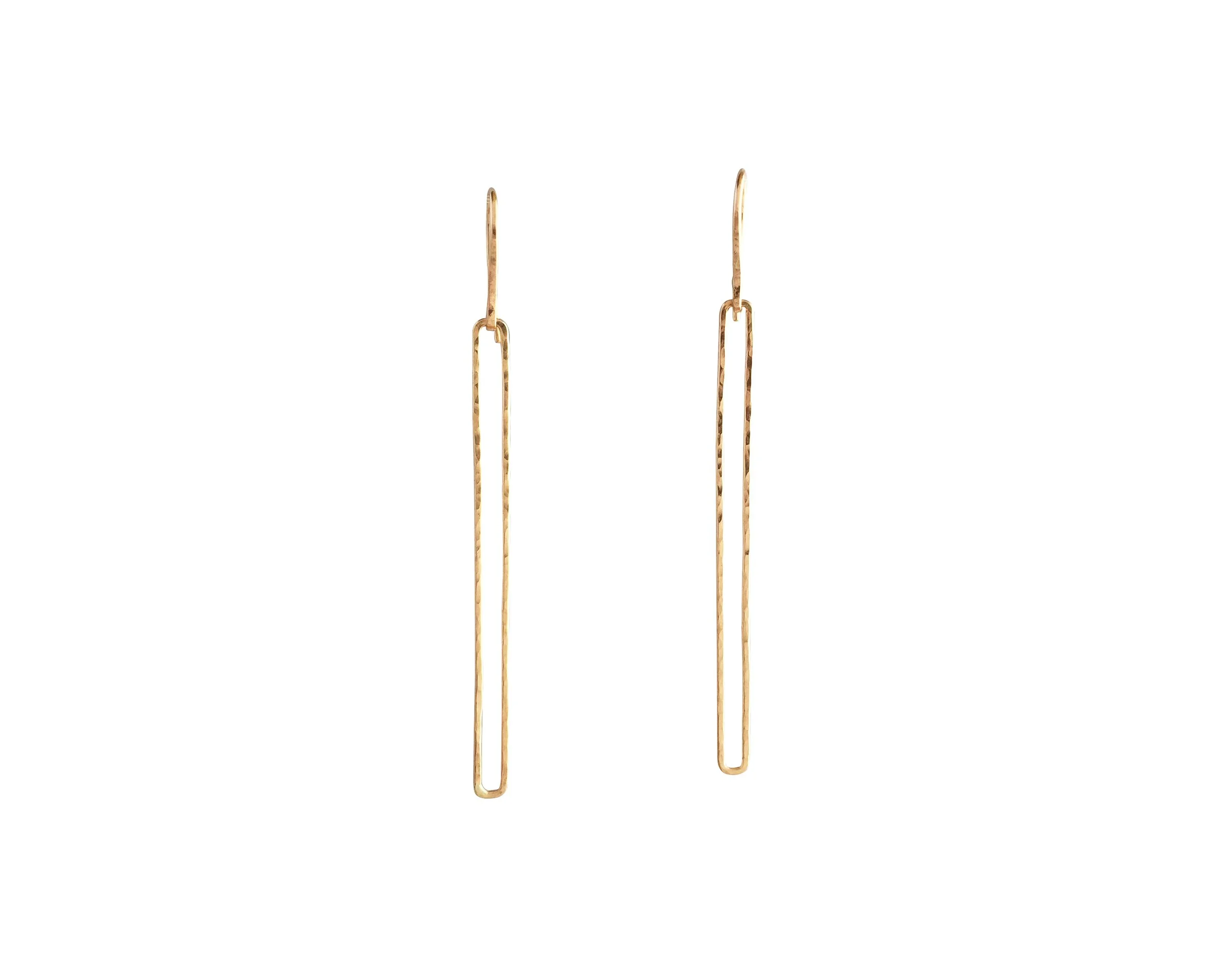 rectangle earrings