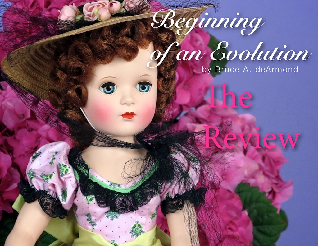 This Glamor Girls "Picnic Day" is featured in my new article for THE REVIEW magazine of the Madame Alexander Doll Club .
