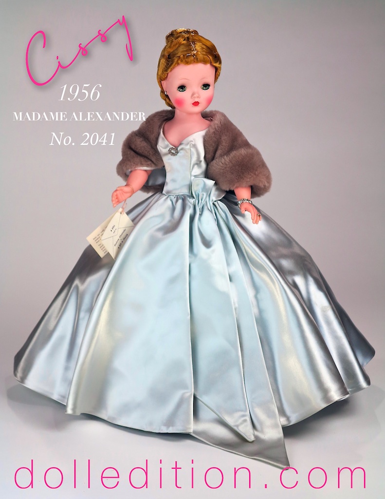 A stunning example of the work of Madame Alexander and her doll company — this doll, for whatever the reason(s) has spent its life in its box. It's been a great opportunity to study a doll virtually how it left the factory in 1956.