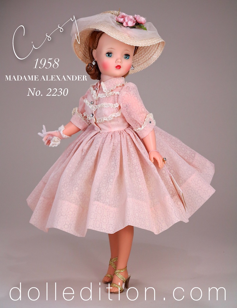 Vintage Doll Pink Rhinestone Bracelet Madame Alexander Cissy Toni Miss Revlon 