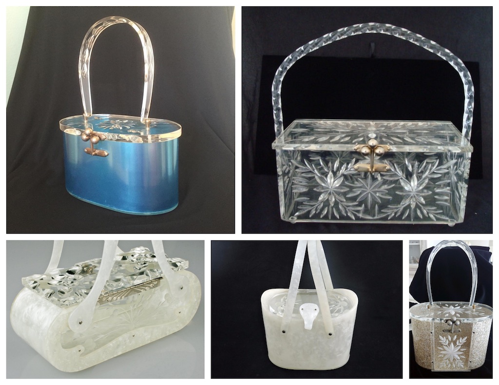 The Lucite purse came in many shapes, colors and styles and was used in both formal and casual fashion.