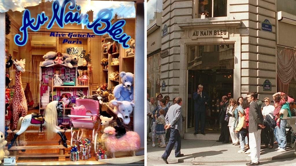 Au Nain Blue Toy Store, Paris - This legendary store (now closed) was the go-to store for Huguette Clark for purchasing Barbie’s, doll houses and gifts for the children of her circle of friends.
