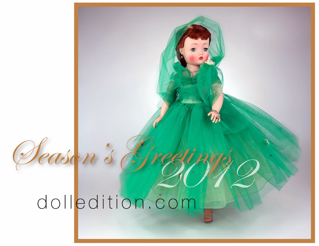 Cissy 1958 Ballerina Length “Evergreen”Gown / Christmas Cissy 2012 by Madame Alexander