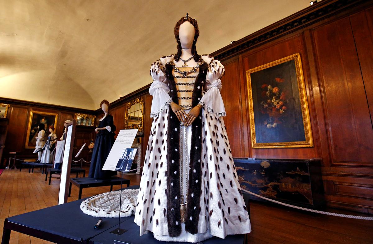 ‘The Favorite’ movie costume exhibit at Kensington Palace