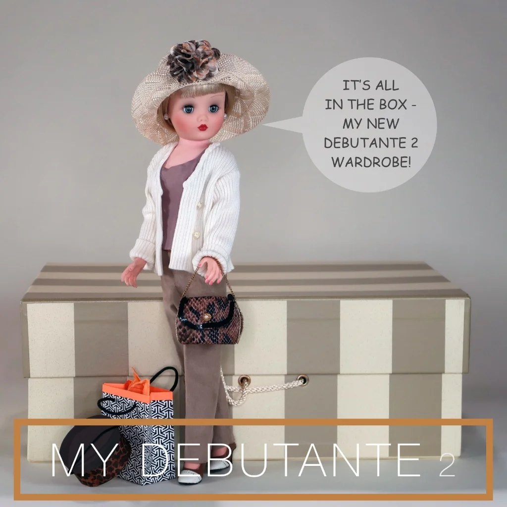 "Cissy" has found a way to be both a fashion doll and have a career with her new adventure showcasing MY DEBUTANTE 2 fashions for Editions Department Store.