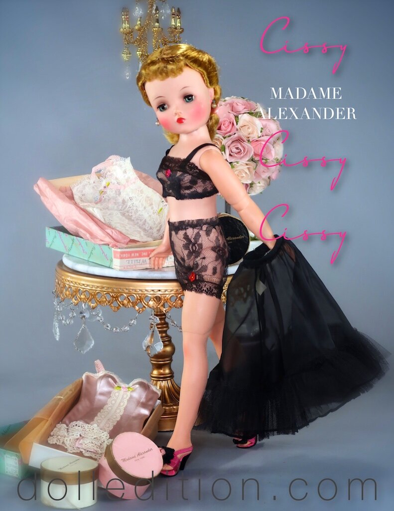 Assorted Doll Panties to fit Madame Alexander Cissy