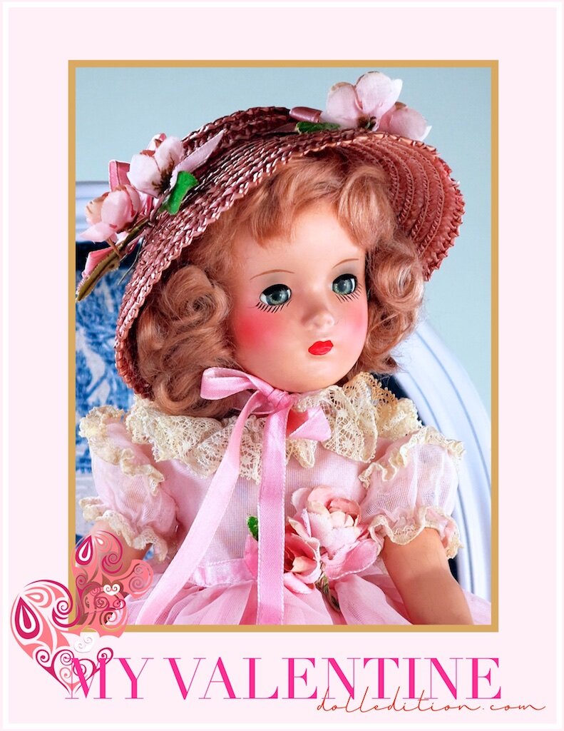 Details about   beautiful 12 Inch vintage Porcelain Doll boxed in pink dress 