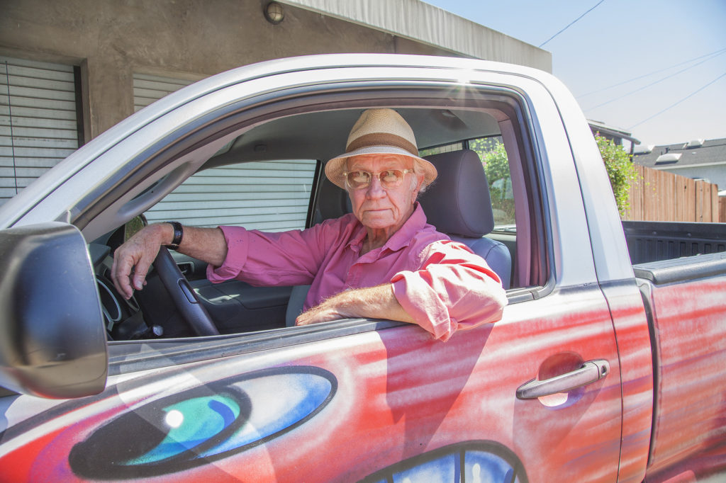 Joe Goode. Photo: Gaea Woods, courtesy of Kohn Gallery and Joe Goode Studio.