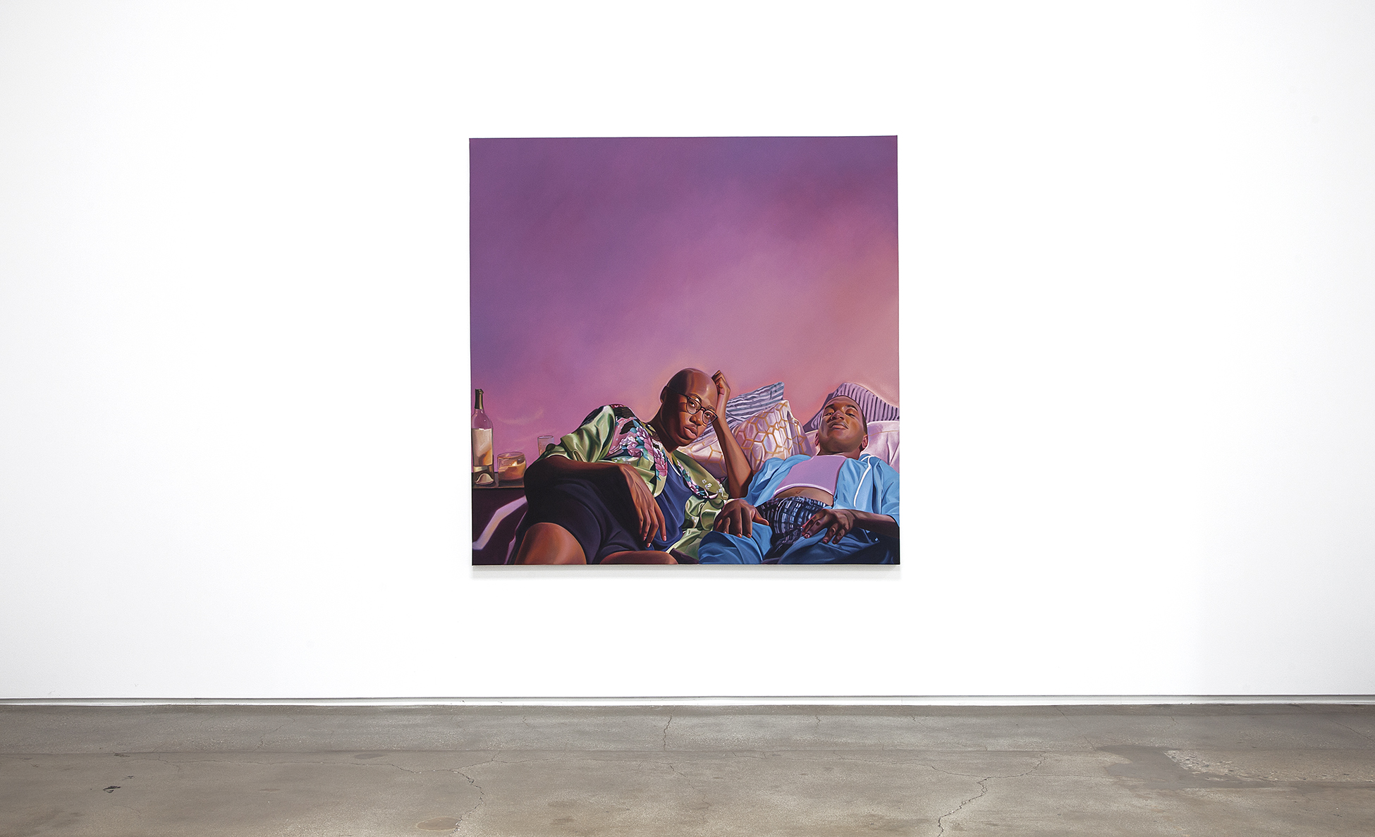 Jarvis Boyland, "On Hold," Installation view