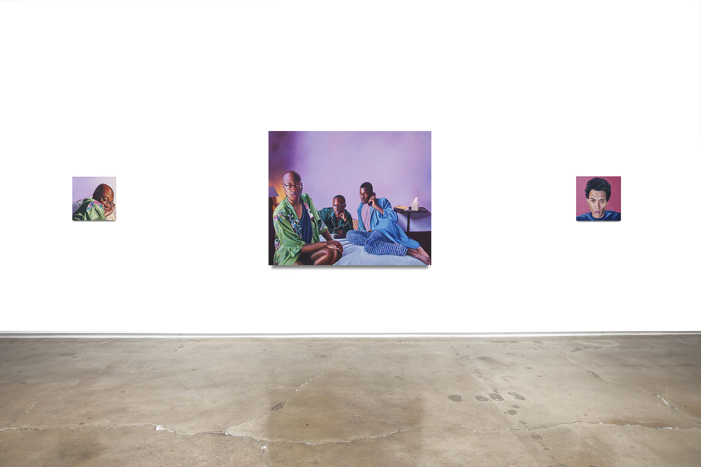 Jarvis Boyland, "On Hold," Installation view