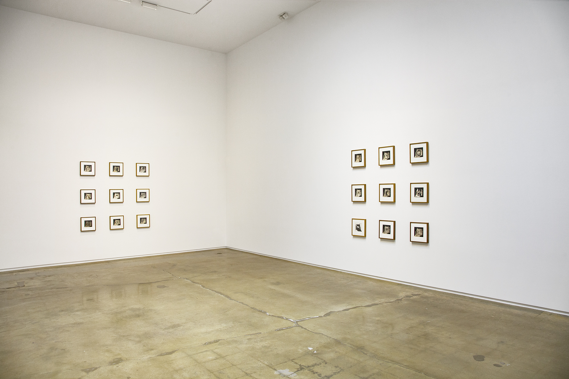 Wallace Berman "Singles" Installation view