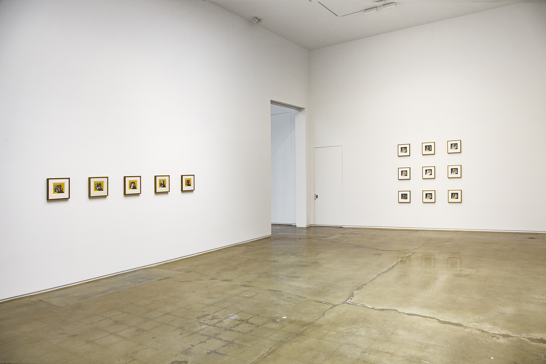 Wallace Berman "Singles" Installation view