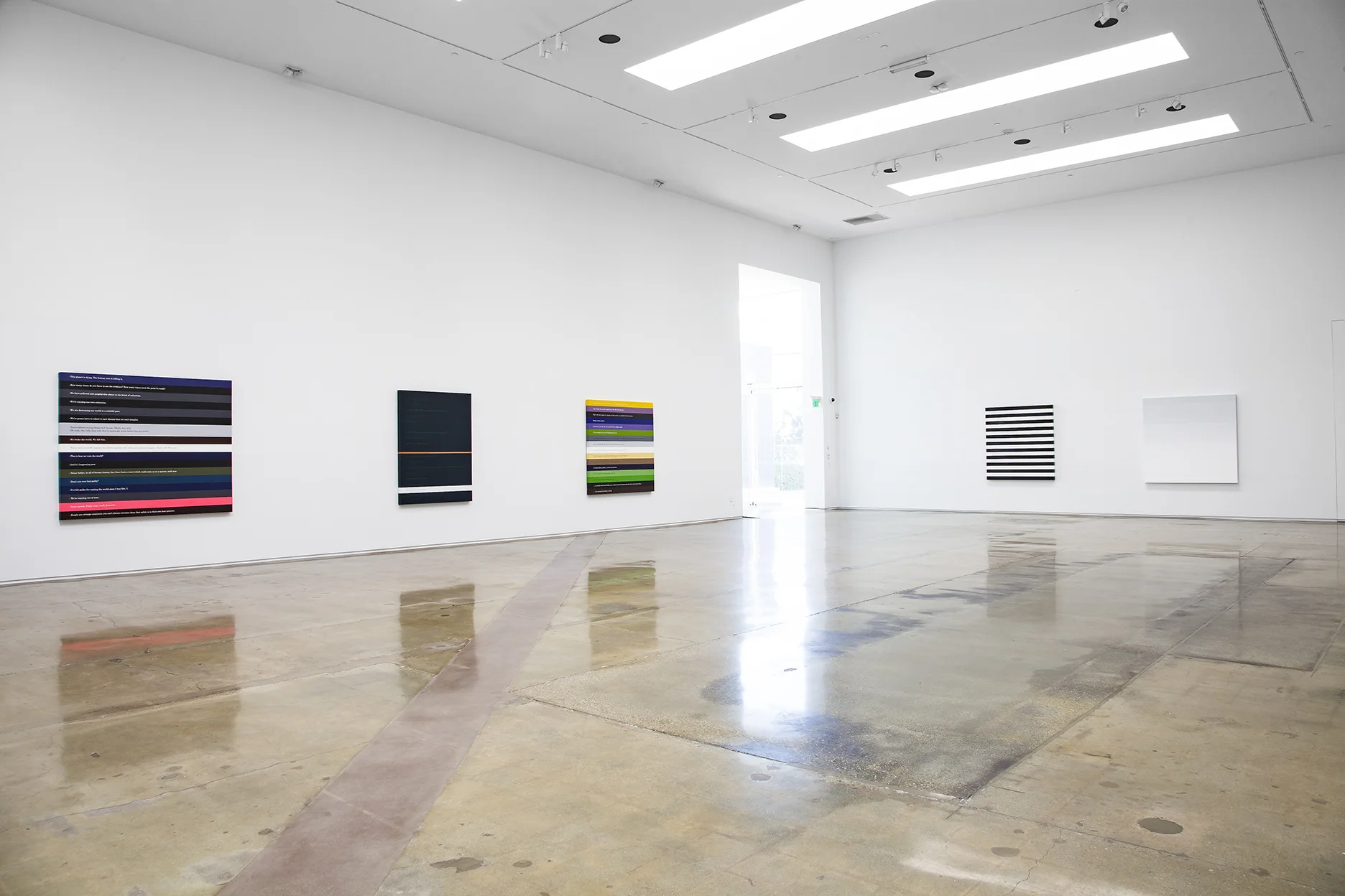 Octavio Abundez, "Facts, contradictions, puzzles, an explanation and a few lies.," Installation view