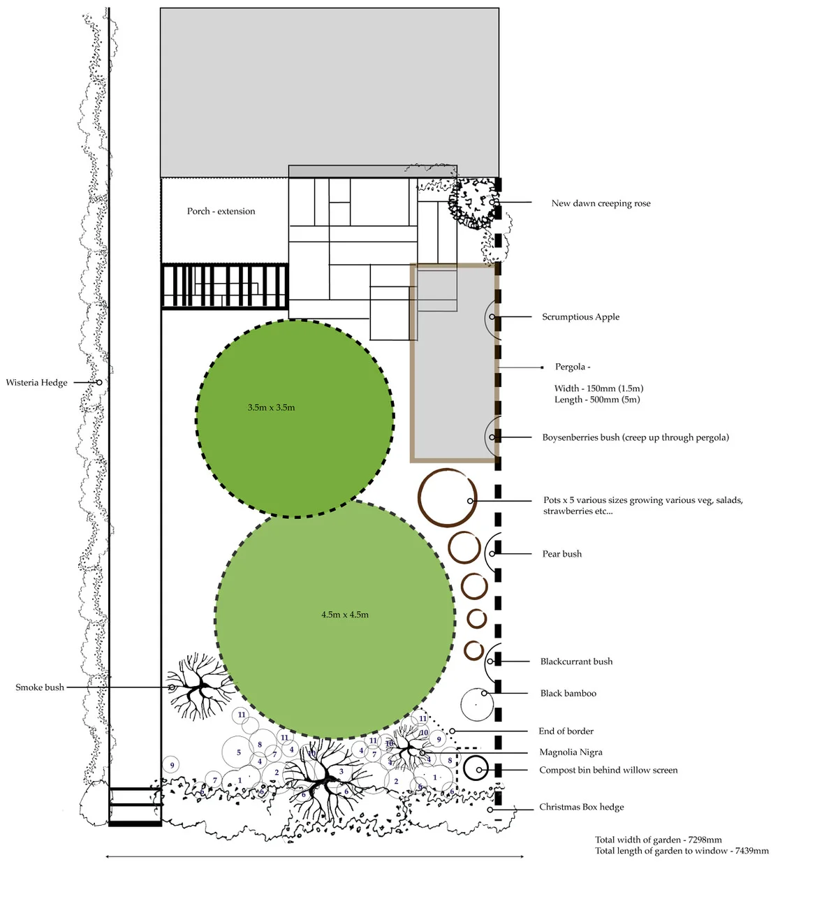 Front garden concept