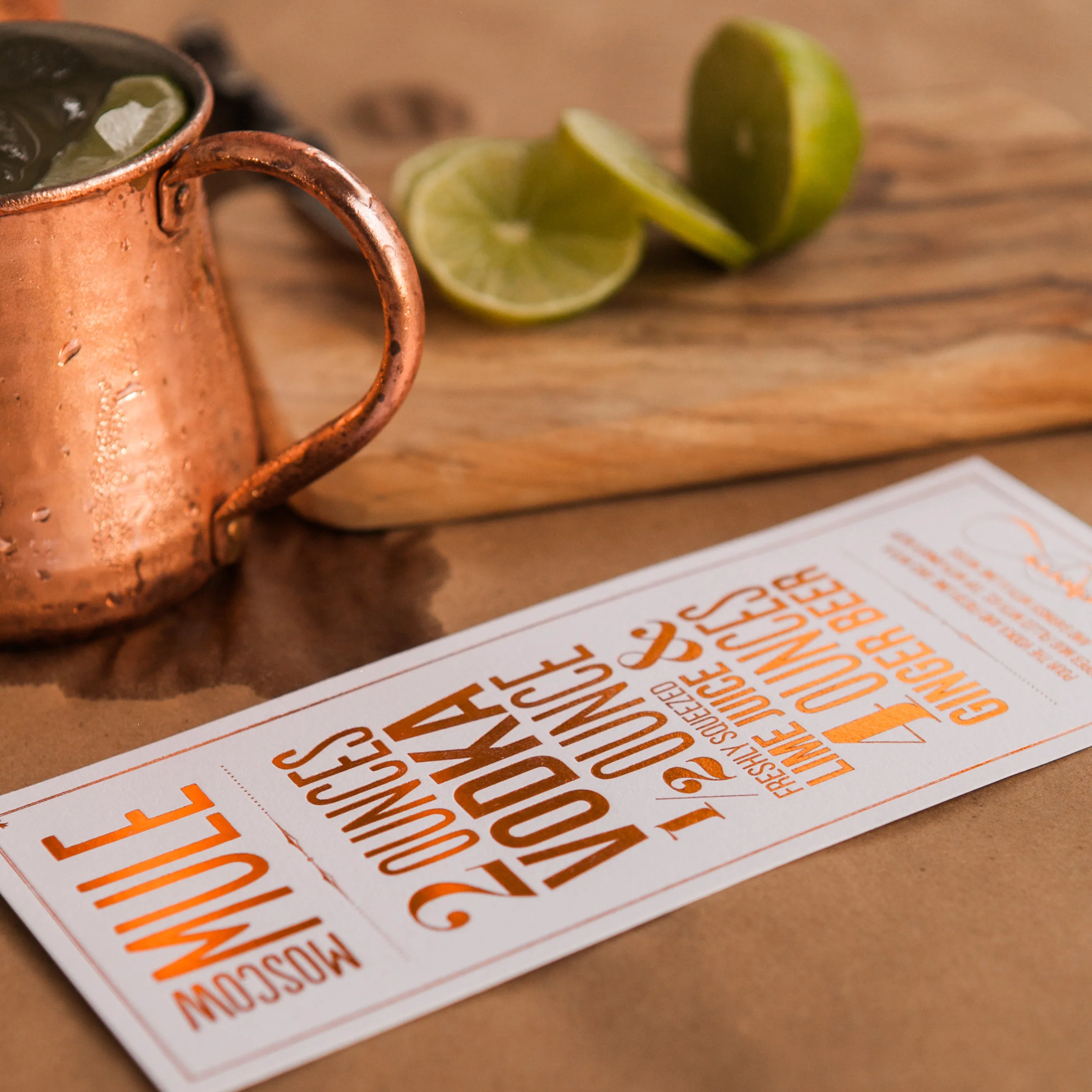 Copper Foiled Moscow Mule Print 6