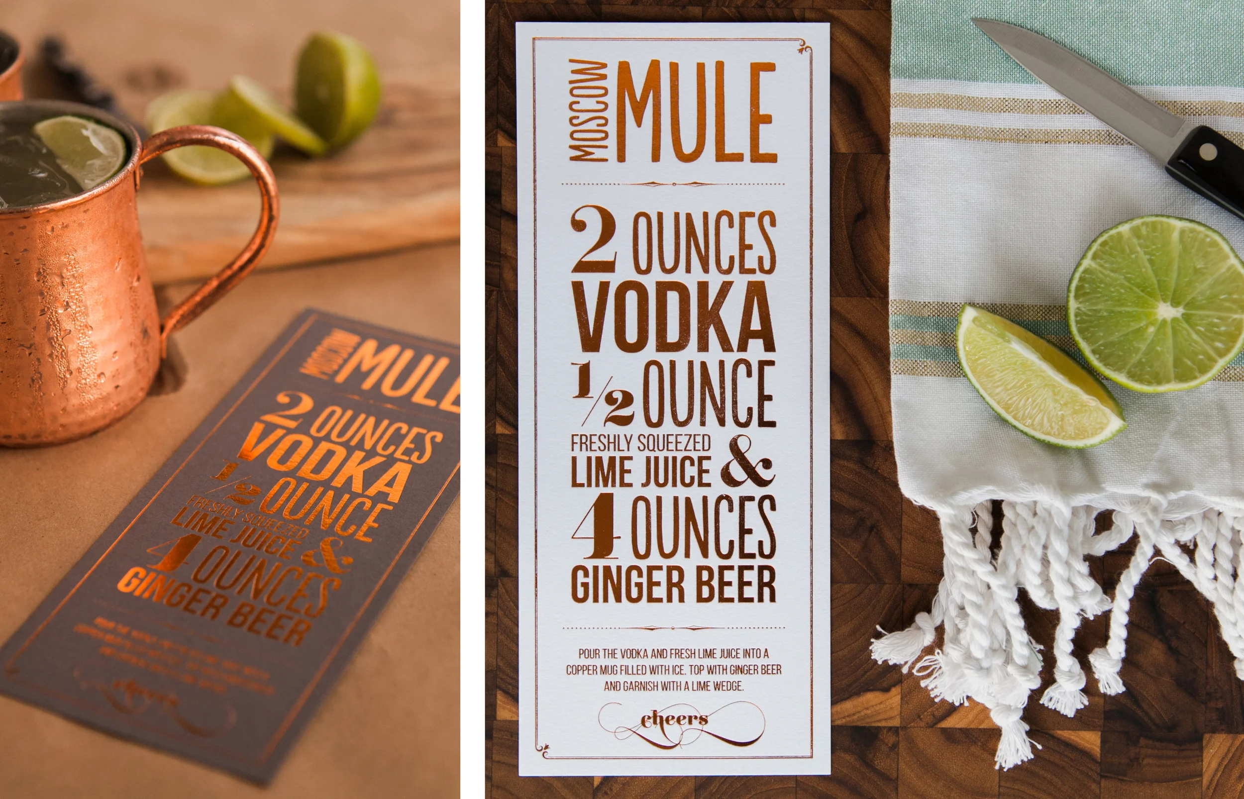 Copper Foiled Moscow Mule Print 7
