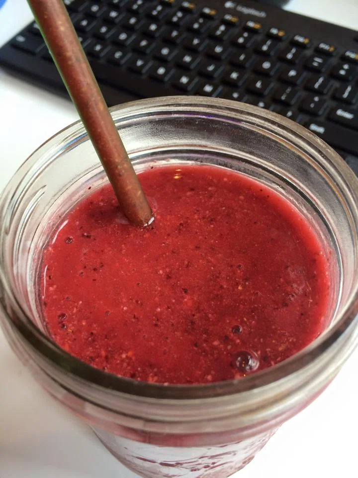 Raspberry Jam Smoothie