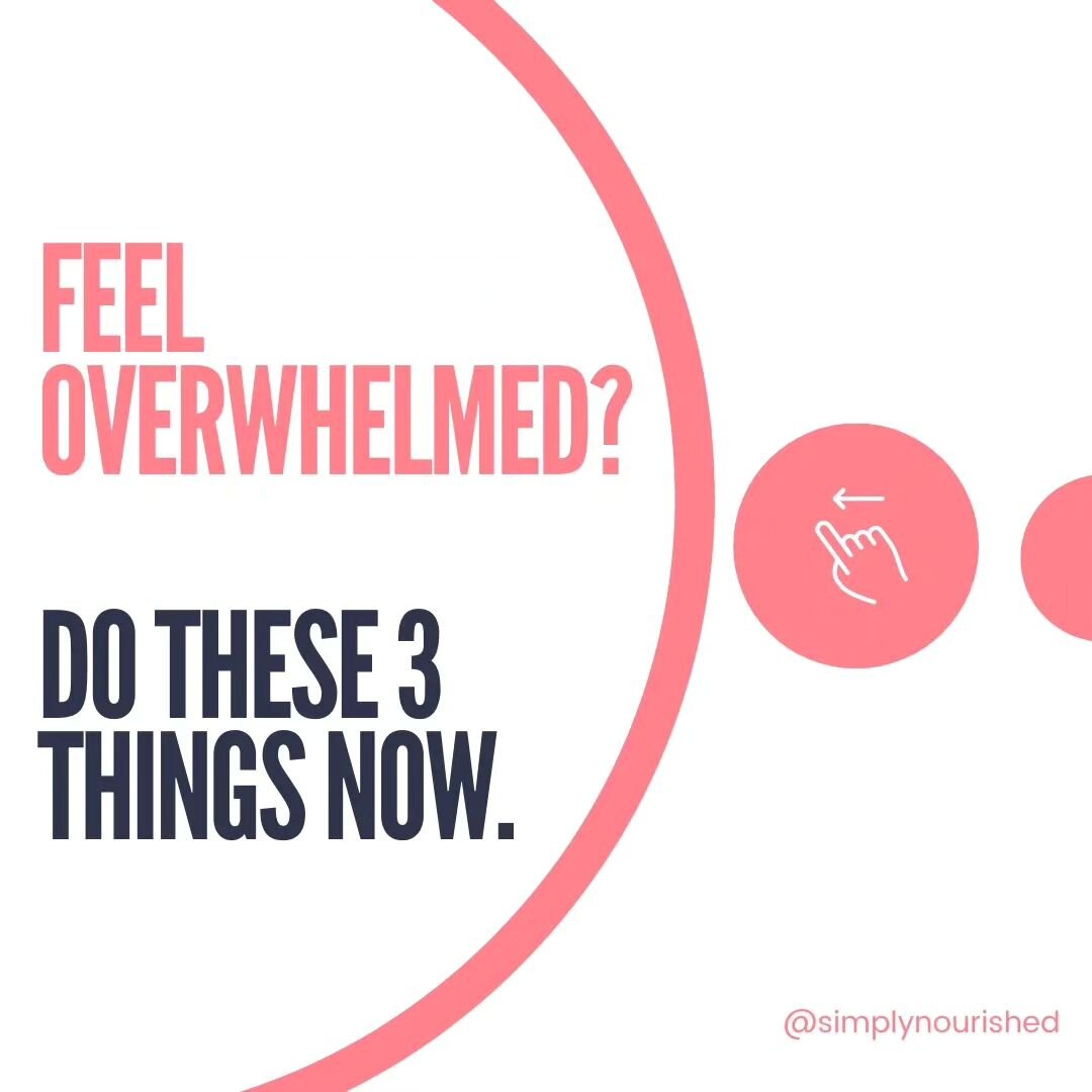 Is your overwhelm keeping you stuck playing small in life? 

Do you feel like you feel this way more than you don't? 

It can be hard to take action when we get in this state, trust me.. I've been there with you. 👋

However, if we can find it in our