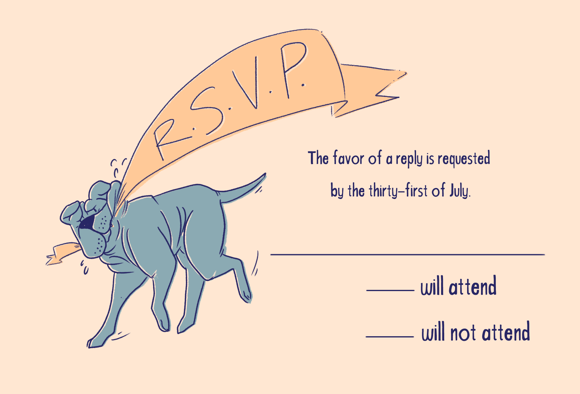  Wedding RSVP. 2014. 