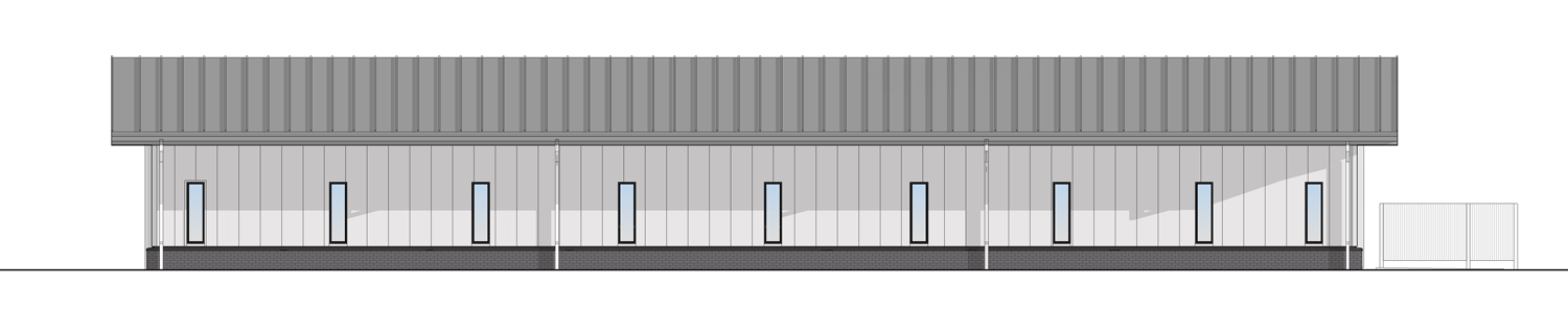 Metal Rear Elevation