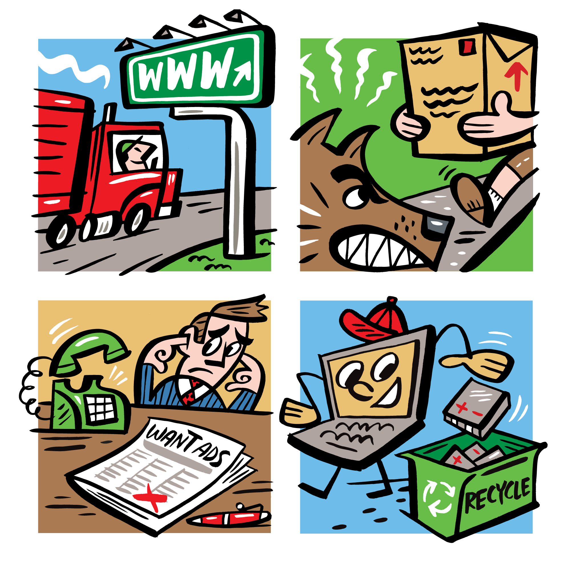 Spot Illustrations: Wall Street Journal