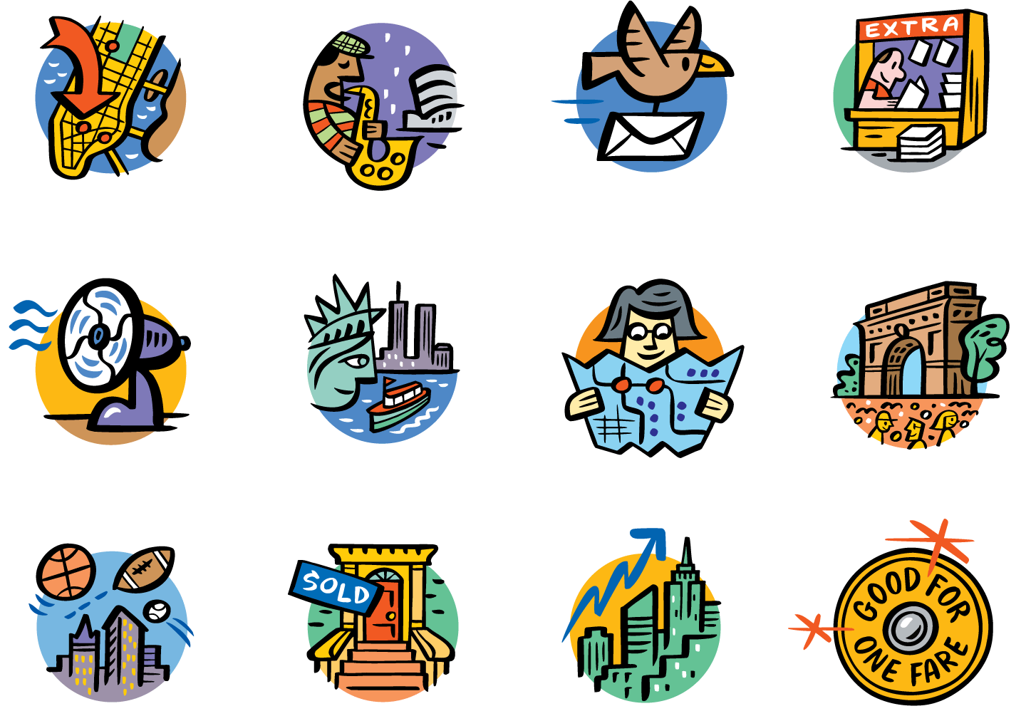 Icons for Yahoo New York