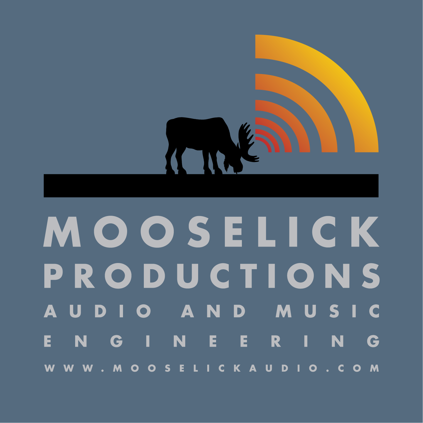 Logo Design&lt; Mooselick Productions Audio and Music Engineering