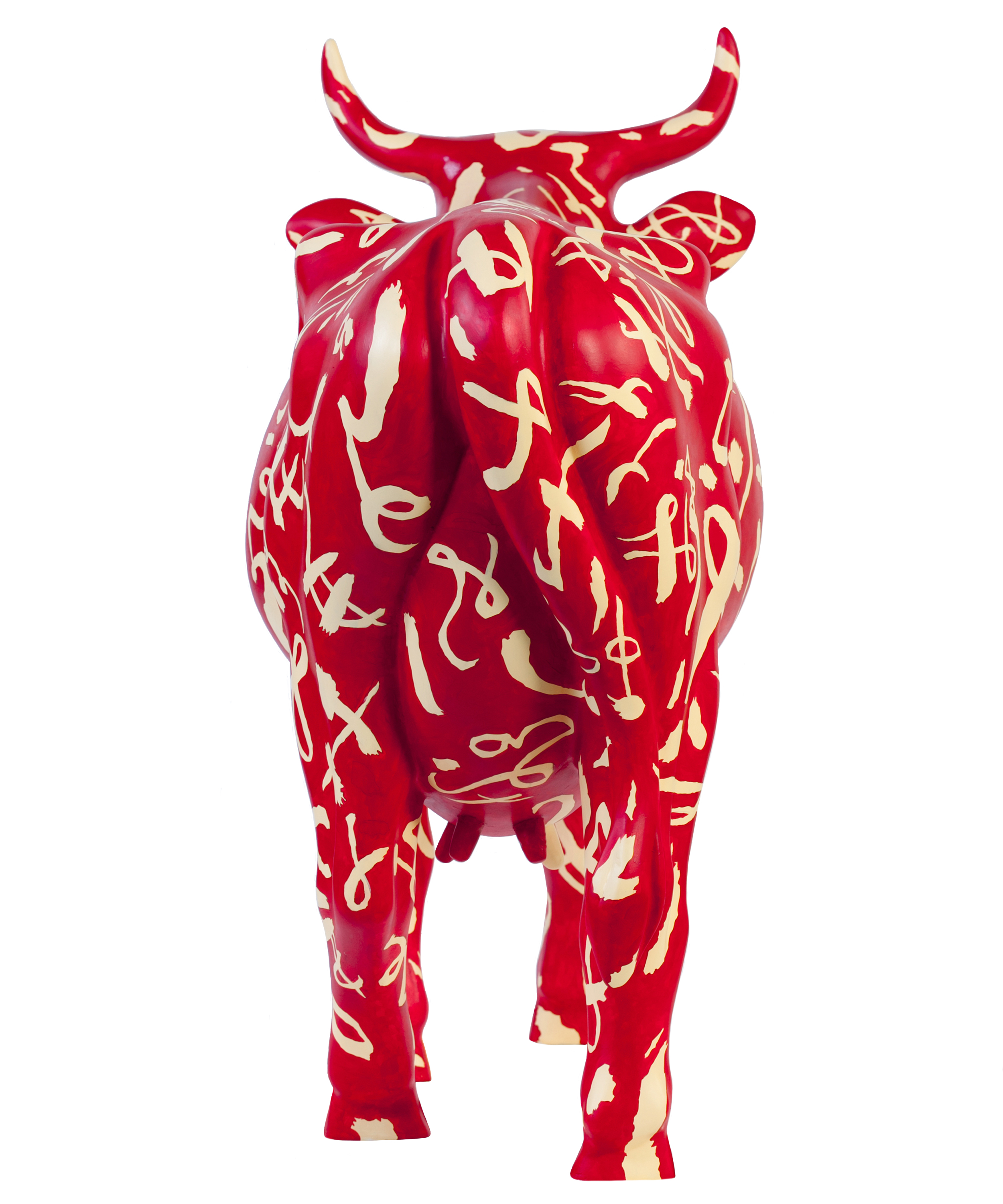 Shodou Ushi, Austin Cow Parade Painted Sculpture