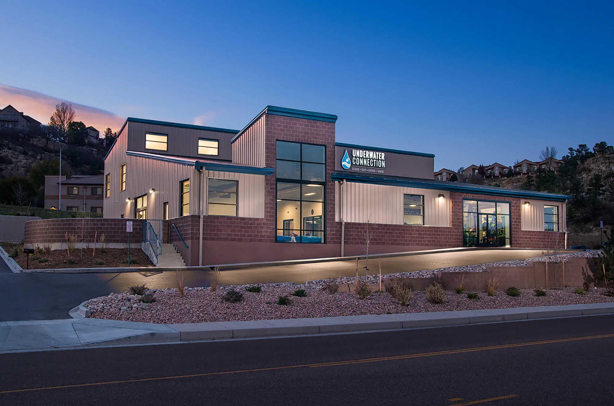 Underwater Connection facility exterior