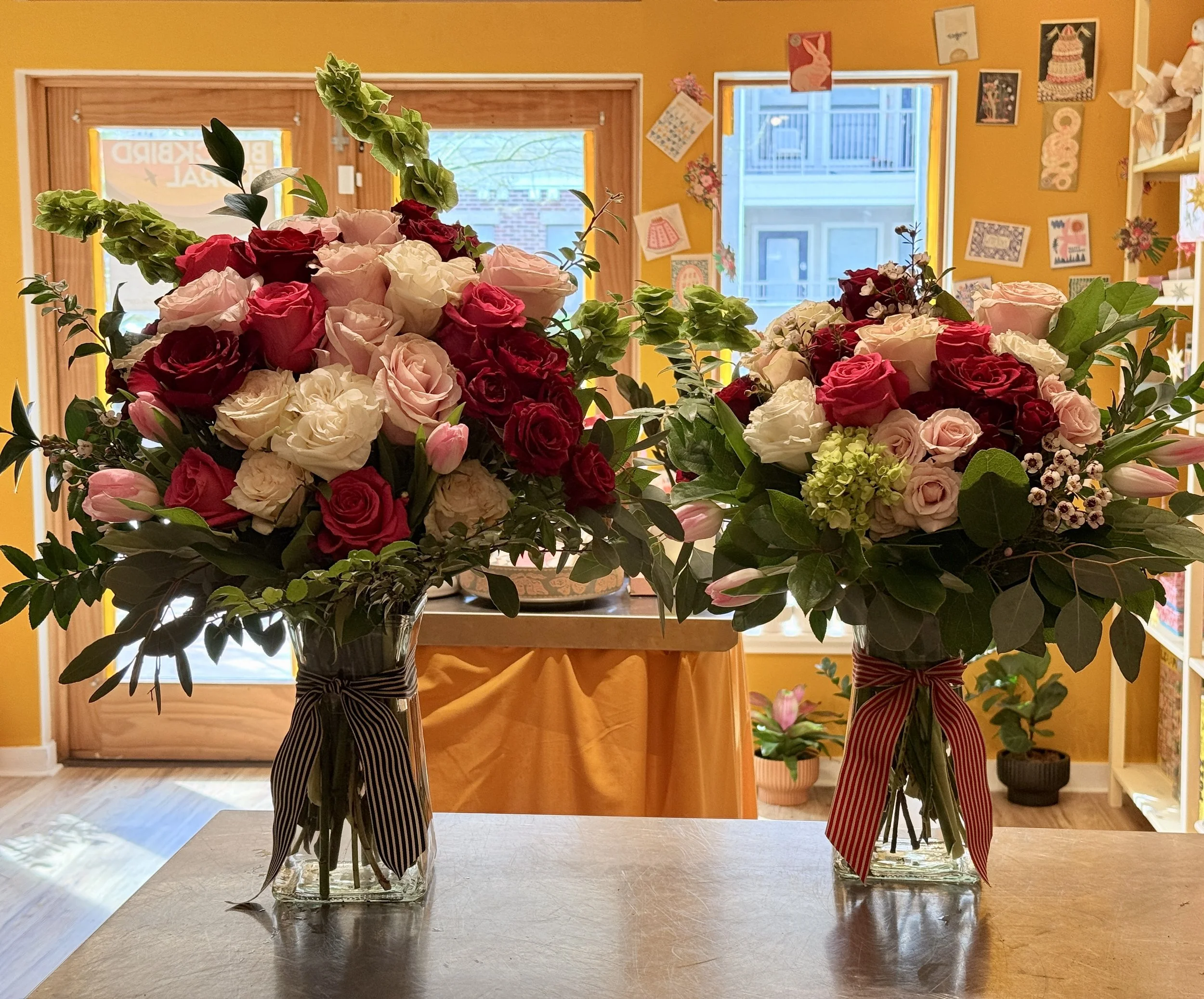 Tall Garden Style Valentine Mix