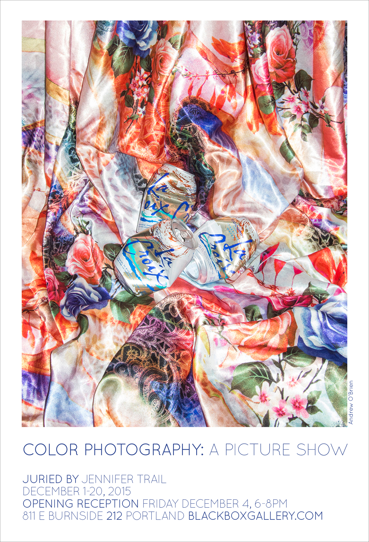 exhibition poster black box gallery portland, oregon