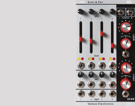 Verbos Noise Filter モジュラー シンセ Noise & Filter — VERBOS ELECTRONICS GmbH — VERBOS